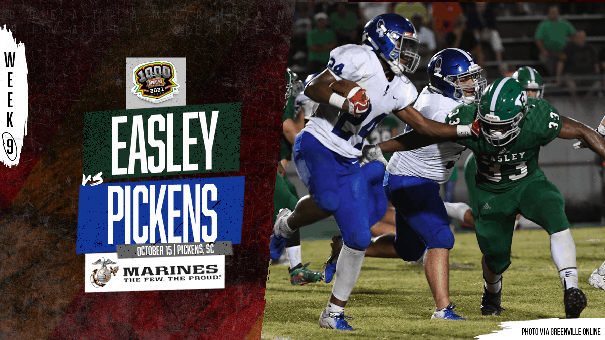 Easley at Pickens (2021) Great American Rivalry Series