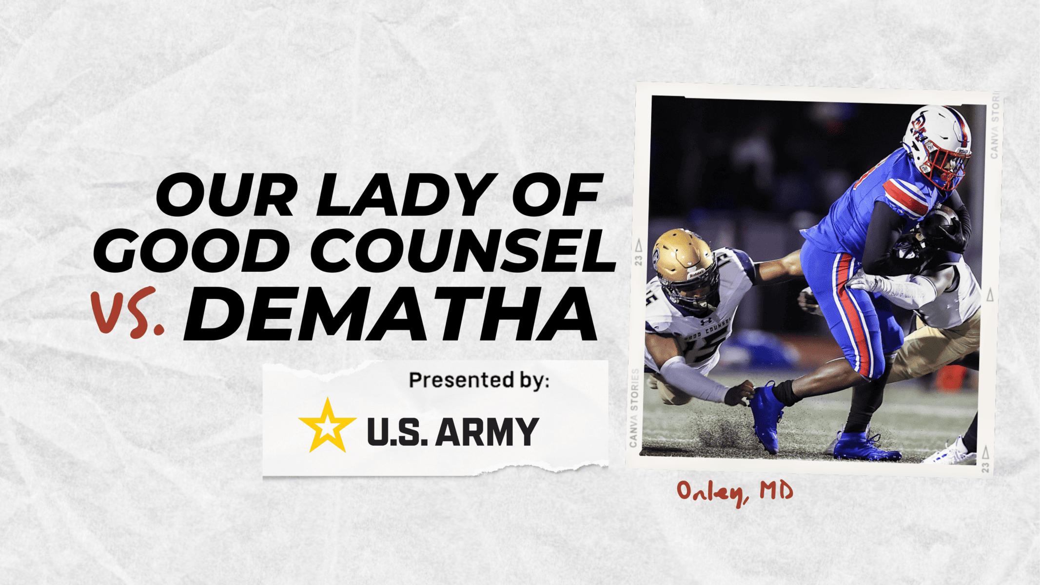 DEMATHA VS. GOOD COUNSEL