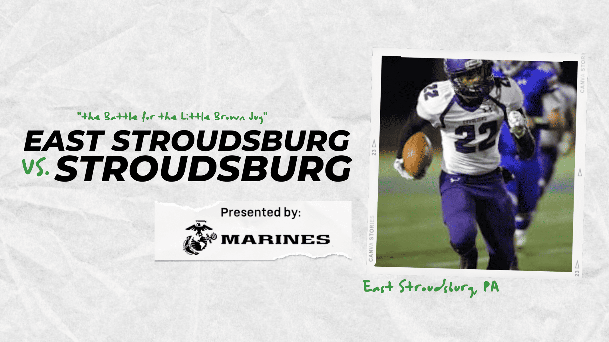 EAST STROUDSBURG VS. STROUDSBURG