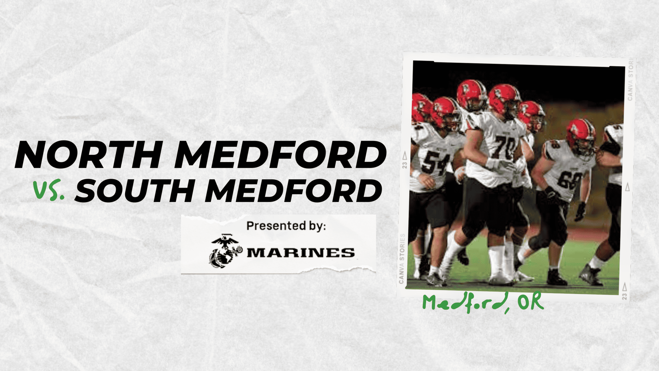 NORTH MEDFORD VS. SOUTH MEDFORD