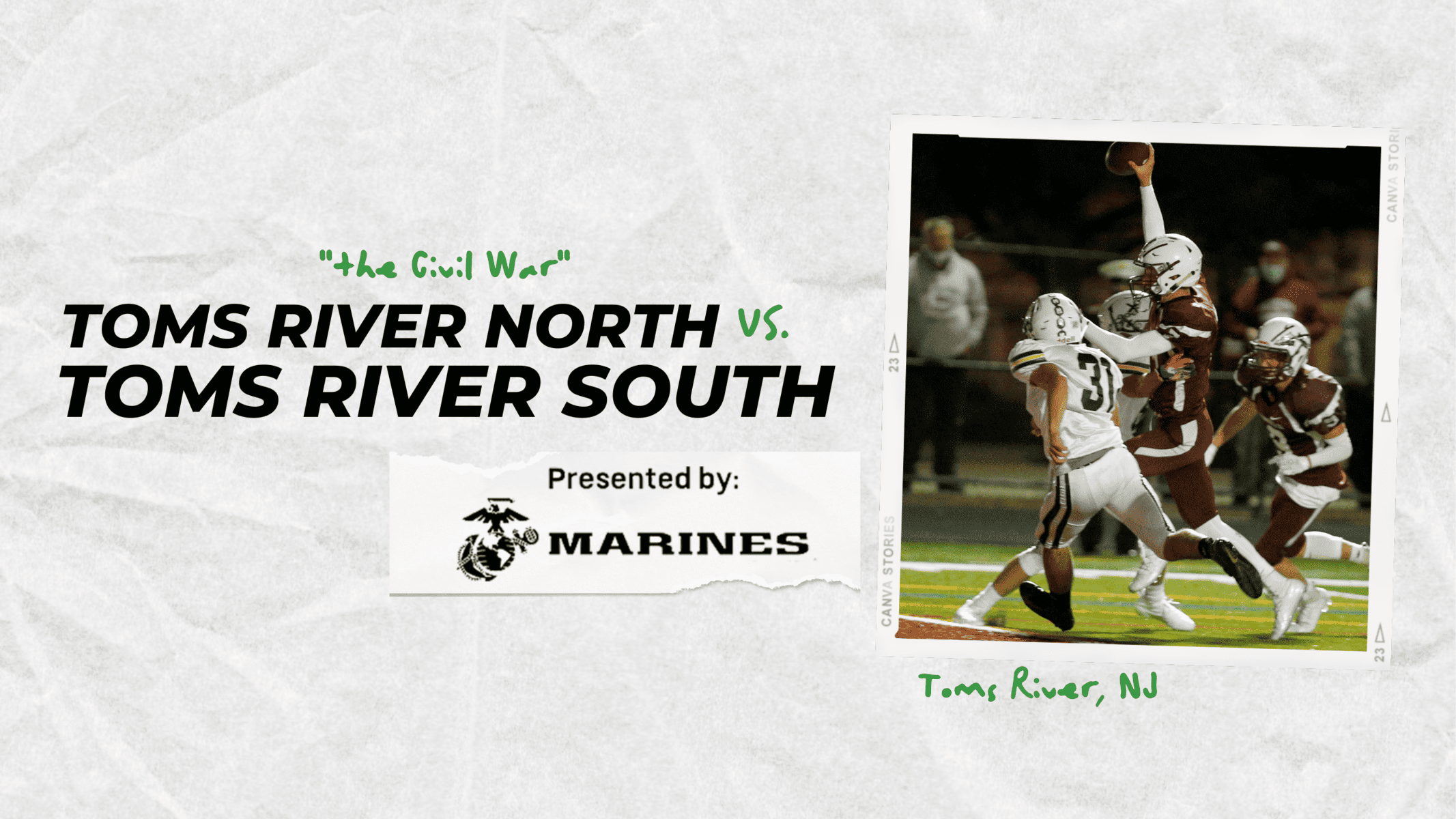 TOMS RIVER NORTH VS. TOMS RIVER SOUTH