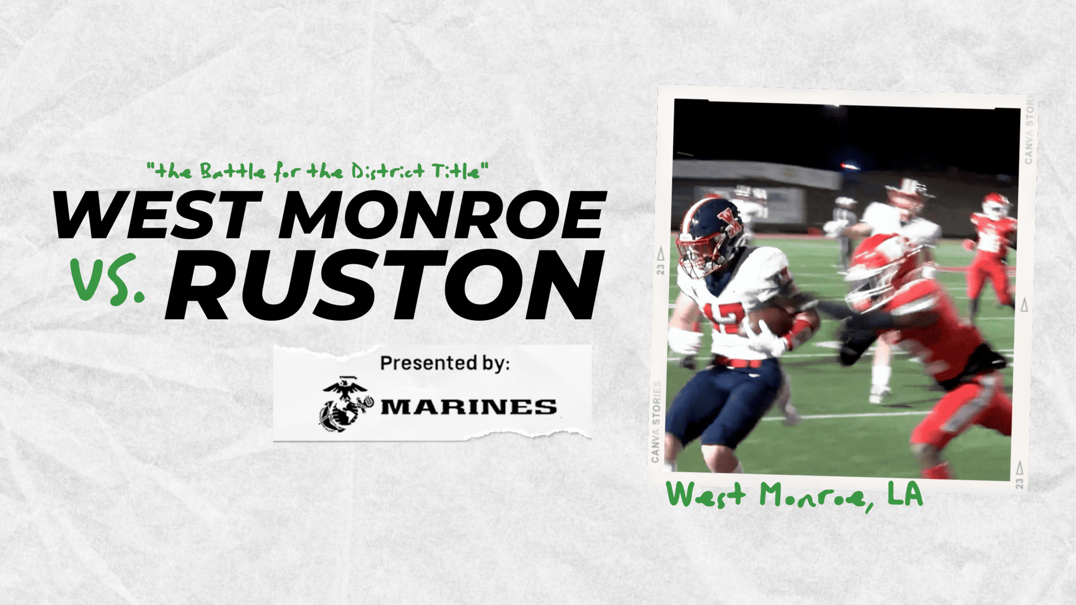 WEST MONROE VS. RUSTON