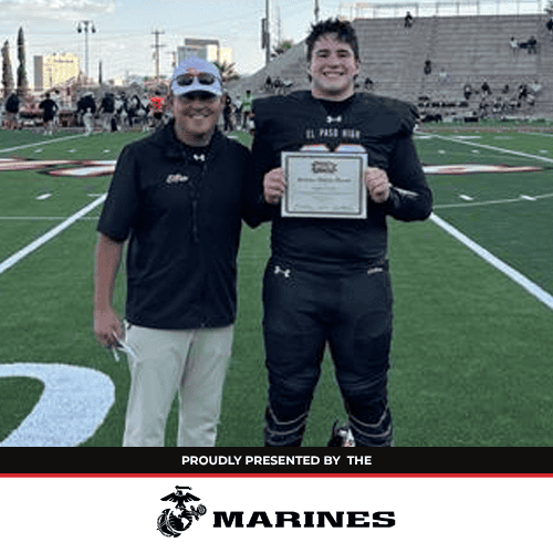 El Paso HS Scholar athlete, Elijah Evans