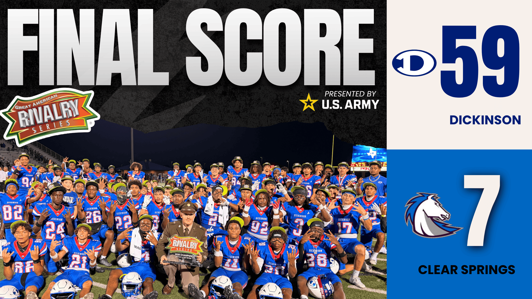 DICKINSON VS CLEAR SPRINGS