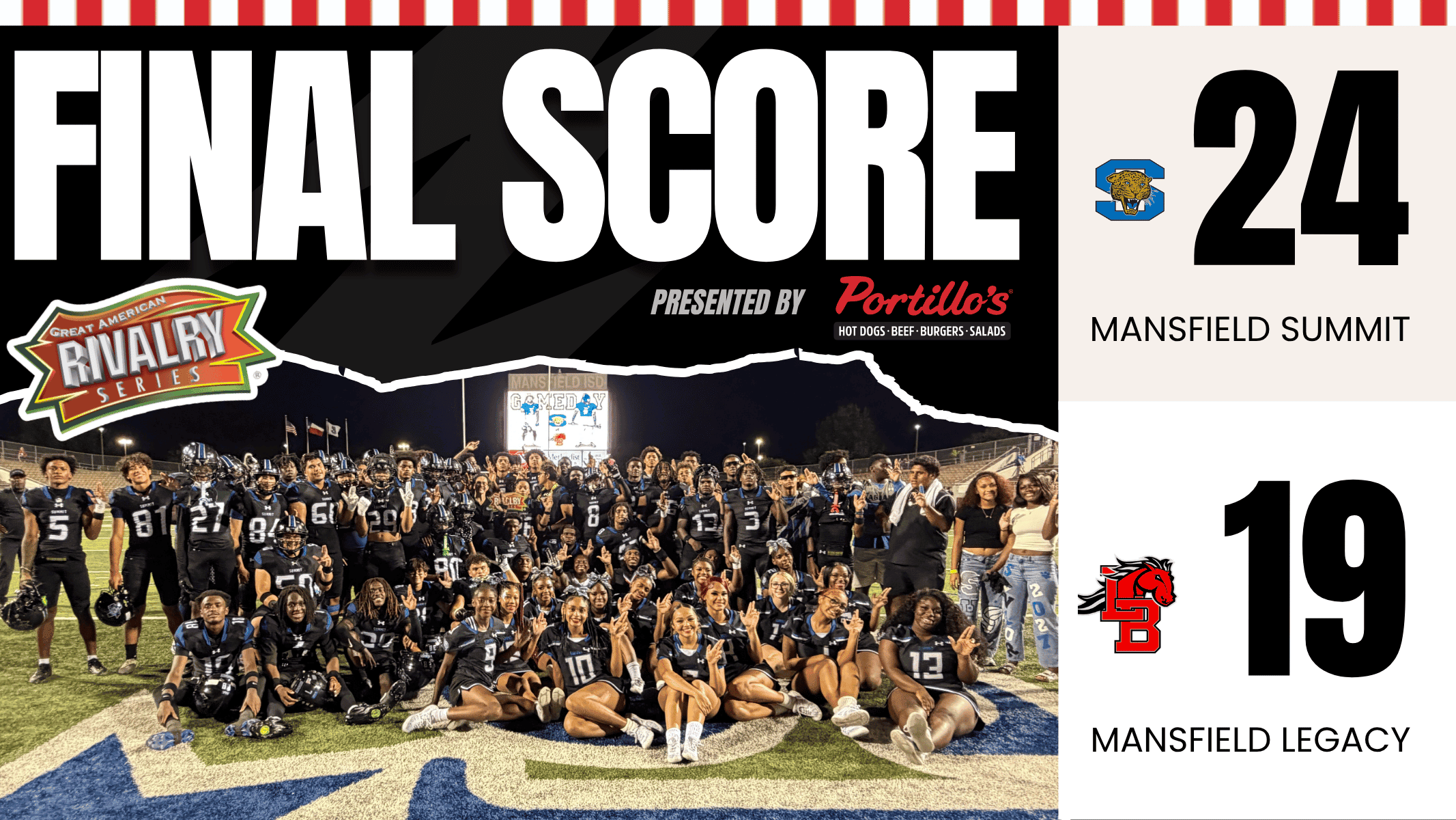 Final Score Web – Mansfield Summit vs Mansfield Legacy