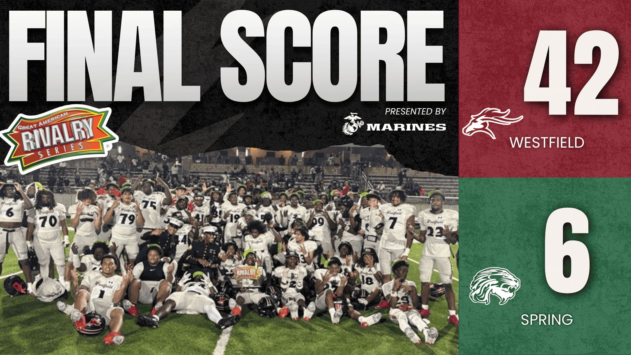 FINAL SCORE MARINES